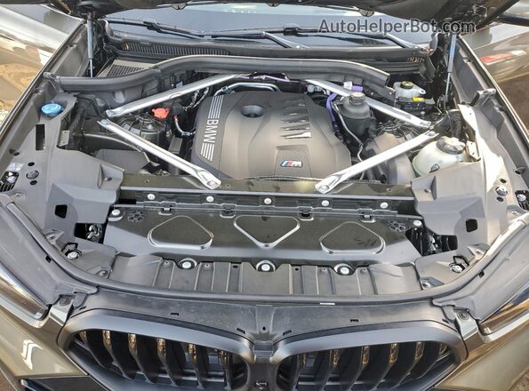 5UX33EX04S9005979 2025 BMW X6 Gray Vista interior trasera