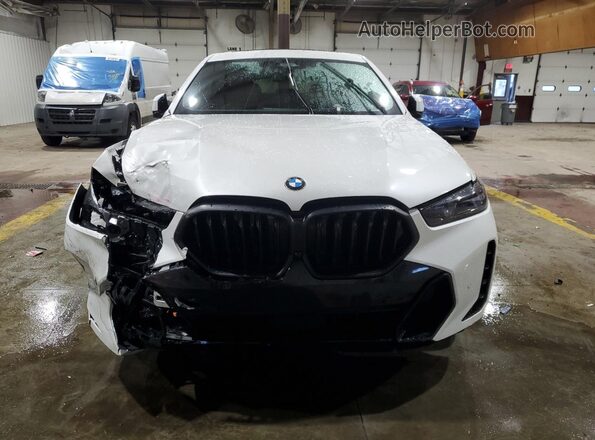 5UX33EX04T9113861 2026 BMW X6 White Панорамний вид салону 360°