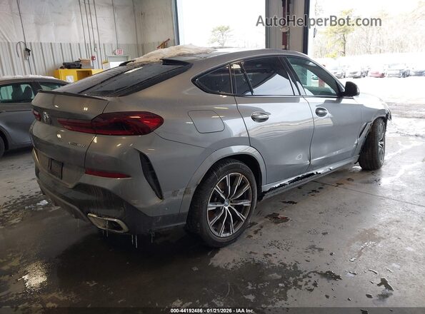 5UX33EX05S9Z55414 2025 BMW X6 Серый Задняя правая четверть