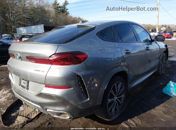 5UX33EX07S9X50533 2025 BMW X6 Silver Tył prawy