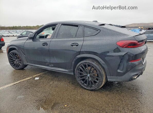 5UX33EX09S9X63655 2025 BMW X6 Черный Задняя левая четверть