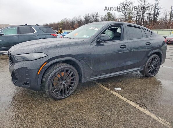 5UX33EX09S9X63655 2025 BMW X6 Черный Передняя левая четверть