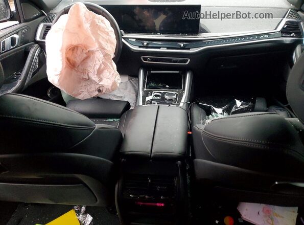 5UX33EX09S9X63655 2025 BMW X6 Черный Вид панели приборов