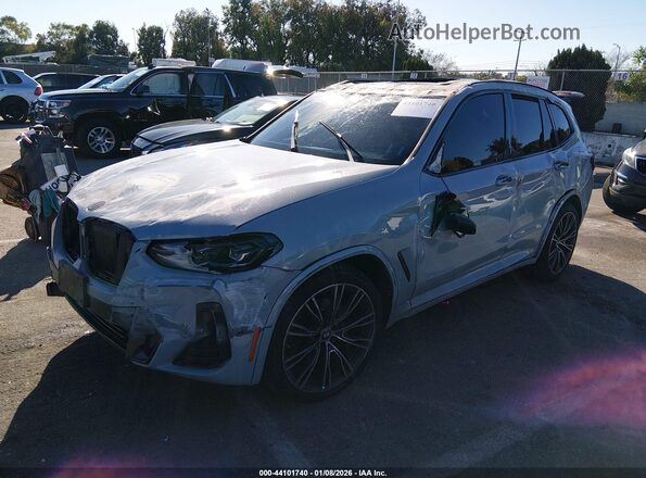 5UX43DP09N9L67017 2022 BMW X3 Серый Вид спереди