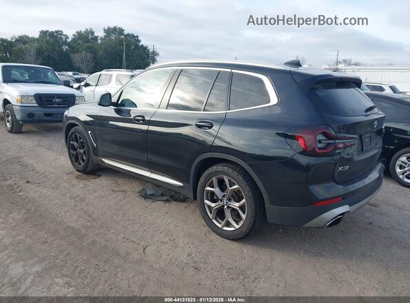 5UX43DP0XN9L36150 2022 BMW X3 Black Tył lewy