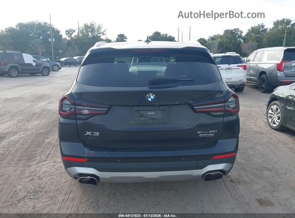 5UX43DP0XN9L36150 2022 BMW X3 Black 