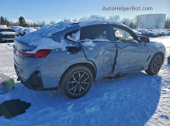 5UX43DT02S9241048 2025 BMW X4 Серый Задняя правая четверть