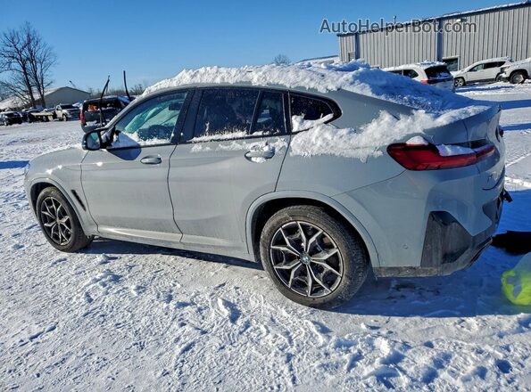 5UX43DT02S9241048 2025 BMW X4 Серый Задняя левая четверть
