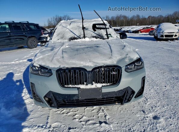 5UX43DT02S9241048 2025 BMW X4 Серый Вид спереди