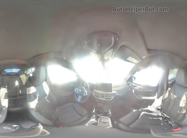 5UX43DT02S9241048 2025 BMW X4 Серый Панорамный вид салона 360°