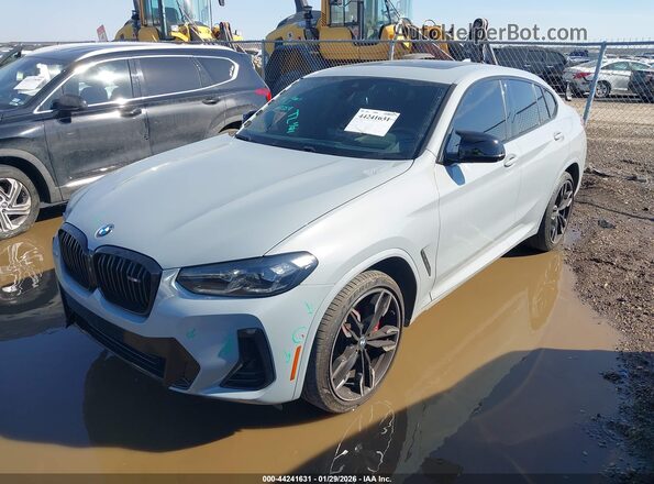 5UX43DT03P9R28238 2023 BMW X4 Серый Передняя левая четверть