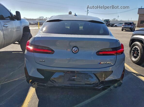 5UX43DT04P9P70850 2023 BMW X4 Серый Вид сзади