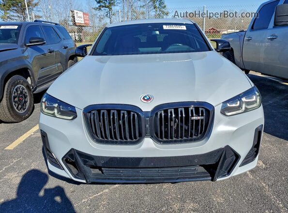 5UX43DT04P9P70850 2023 BMW X4 Серый Вид спереди