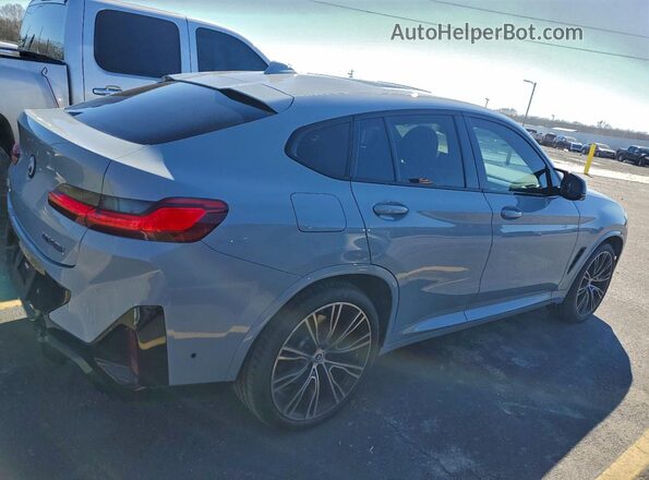 5UX43DT04P9P70850 2023 BMW X4 Серый Задняя правая четверть
