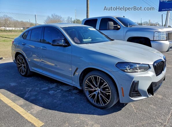 5UX43DT04P9P70850 2023 BMW X4 Серый Передняя правая четверть