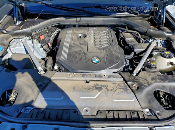 5UX43DT04P9P70850 2023 BMW X4 Серый Вид задней части салона