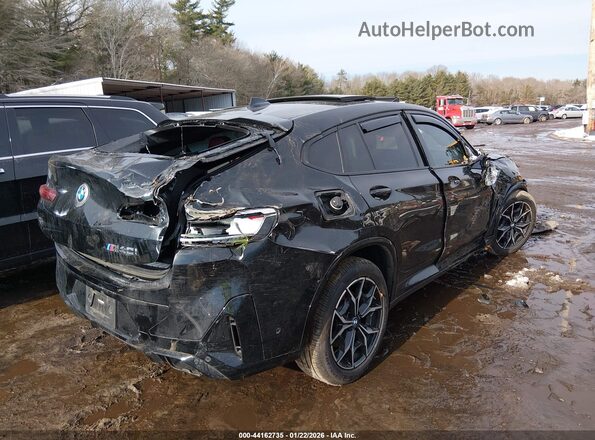5UX43DT08N9J95469 2022 BMW X4 Черный Задняя правая четверть
