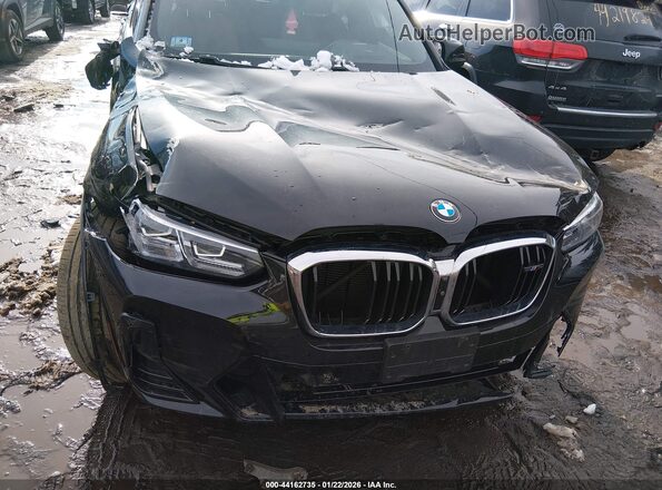 5UX43DT08N9J95469 2022 BMW X4 Черный Вид спереди