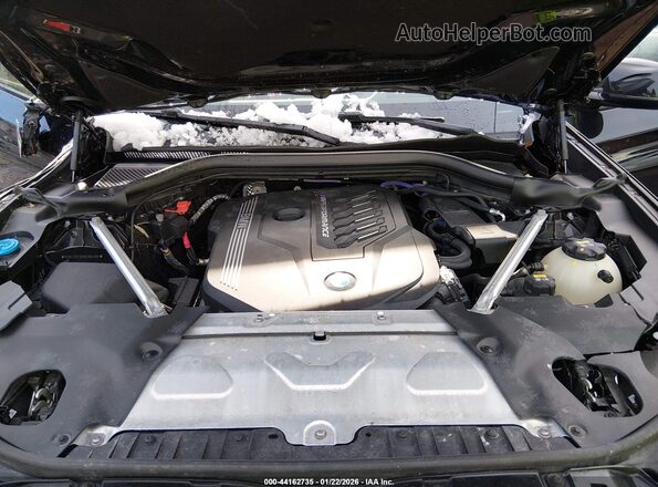 5UX43DT08N9J95469 2022 BMW X4 Черный Вид сзади