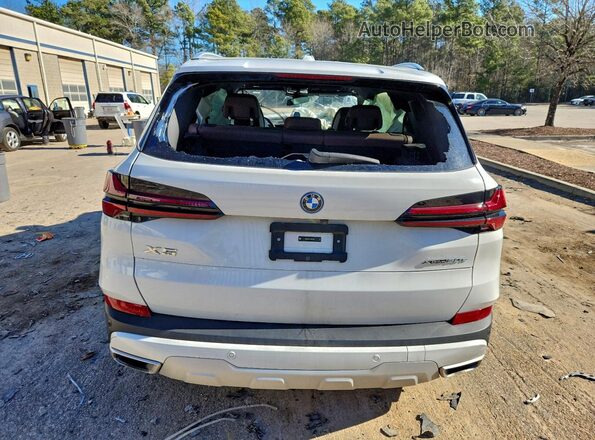 5UX43EU01S9X97209 2025 BMW X5 Белый Вид сзади