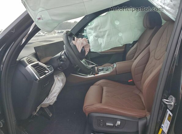 5UX43EU05T9026396 2026 BMW X5 Black Вид салону спереду