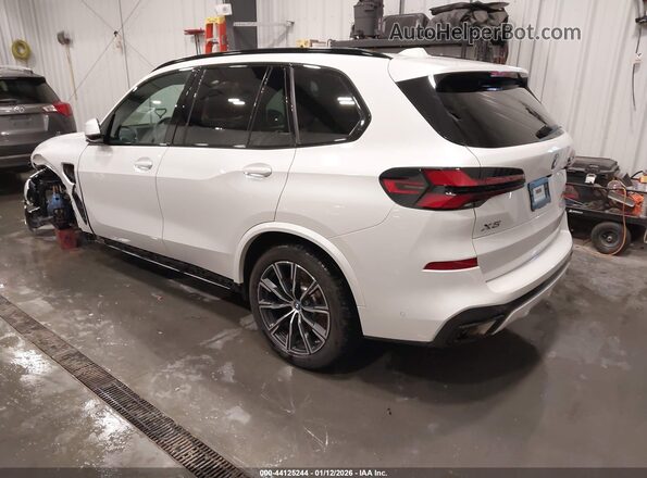 5UX43EU09S9X02623 2025 BMW X5 Белый Задняя левая четверть