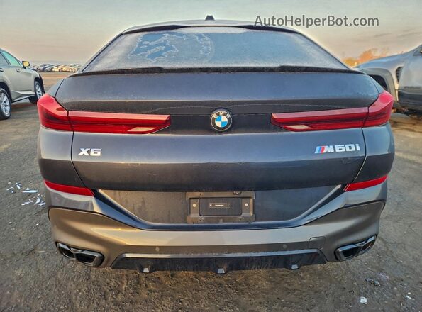 5UX43EX09S9Y85775 2025 BMW X6 Черный Вид сзади