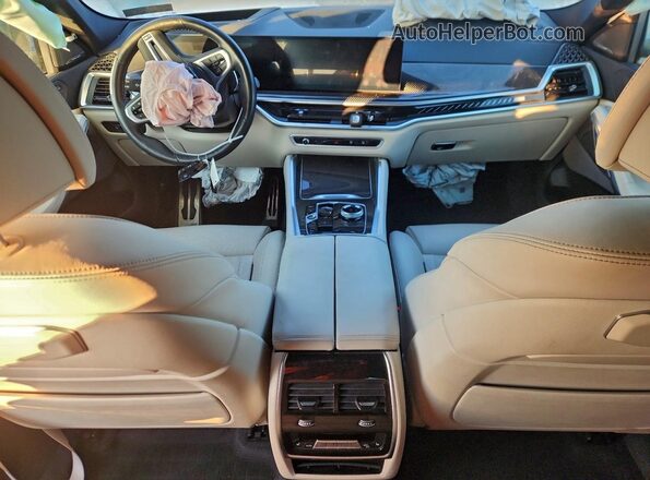 5UX43EX09S9Y85775 2025 BMW X6 Черный Вид панели приборов
