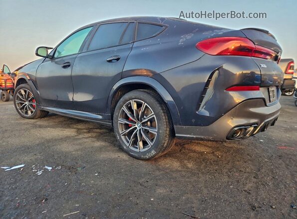 5UX43EX09S9Y85775 2025 BMW X6 Черный Задняя левая четверть