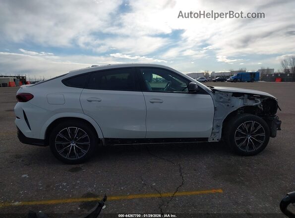 5UX43EX09T9125881 2026 BMW X6 Белый Панорамный вид салона 360°
