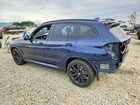 2022 Bmw X3 Xdrive30i Синий vin: 5UX53DP04N9K99732