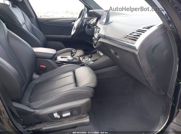 5UX53DP06P9P74025 2023 BMW X3 Black Vista interior delantera