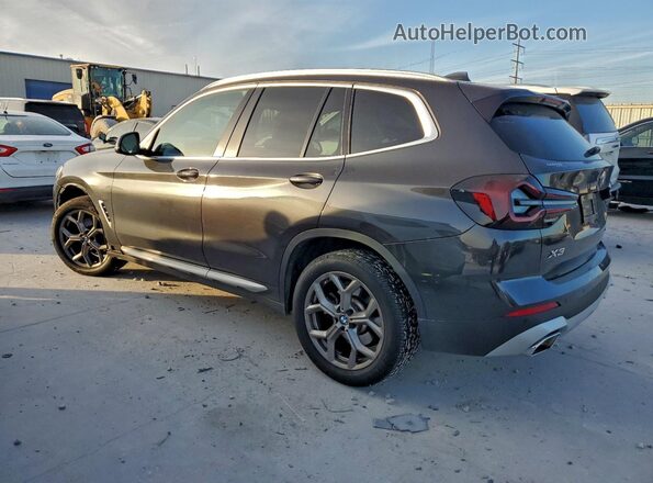 5UX53DP08P9T15627 2023 BMW X3 Black Задня ліва чверть
