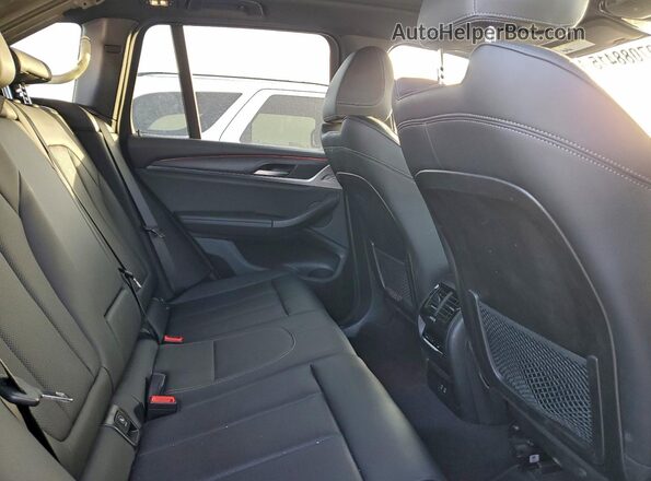 5UX53DP08P9T15627 2023 BMW X3 Black Вид задніх сидінь