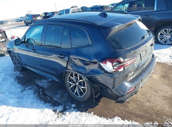 5UX53DP09P9P35770 2023 BMW X3 Black Trasero izquierdo