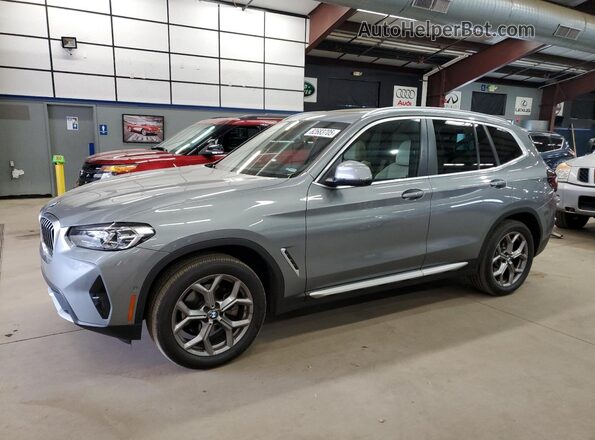 5UX53DP09P9S97784 2023 BMW X3 Silver Przód lewy