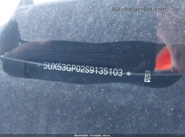 5UX53GP02S9135103 2025 BMW X3 Серый 