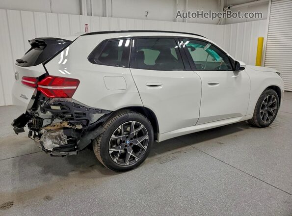 5UX53GP04S9Z70880 2025 BMW X3 Белый Задняя правая четверть