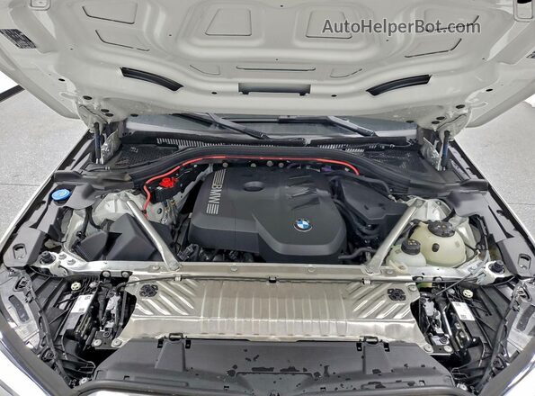 5UX53GP04S9Z70880 2025 BMW X3 Белый Вид подкапотного пространства