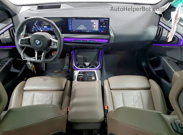 5UX53GP04S9Z70880 2025 BMW X3 Белый Вид панели приборов