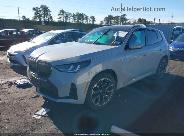 5UX53GP06S9012355 2025 BMW X3 Серый Передняя левая четверть