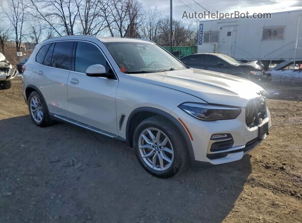 5UXCR6C03LLL75447 2020 BMW X5 Белый Передняя правая четверть
