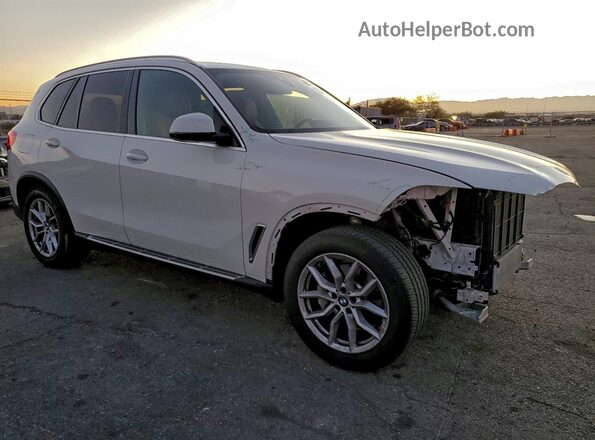 5UXCR6C08P9N73119 2023 BMW X5 White Delantero derecho