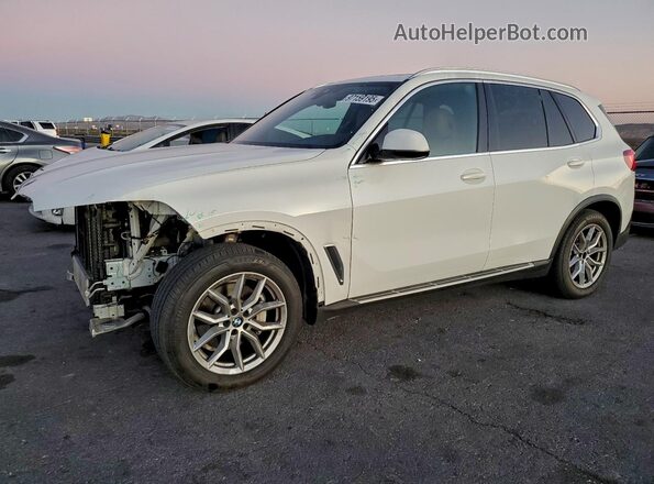 5UXCR6C08P9N73119 2023 BMW X5 White Vista tres cuartos delantera izquierda