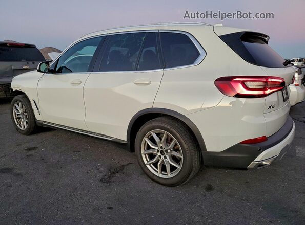 5UXCR6C08P9N73119 2023 BMW X5 White Trasero izquierdo