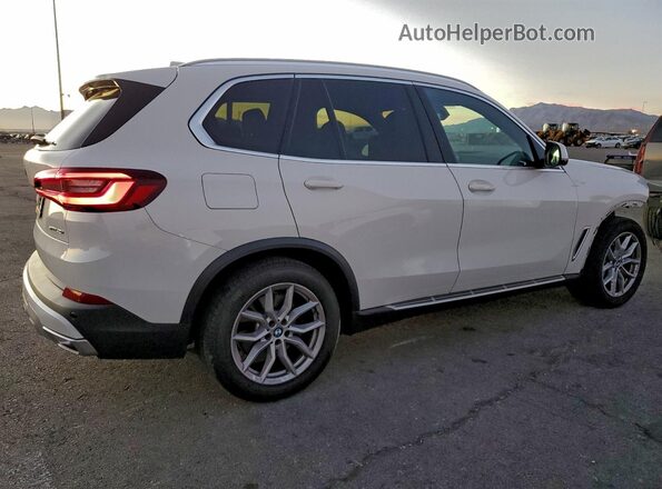 5UXCR6C08P9N73119 2023 BMW X5 White Trasero derecho