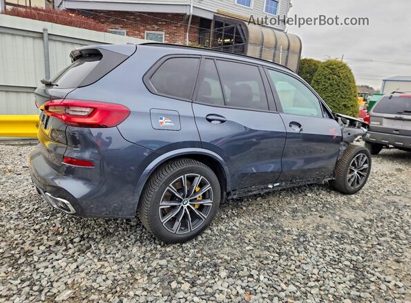 5UXCR6C52KLL04668 2019 BMW X5 Gray Trasero derecho