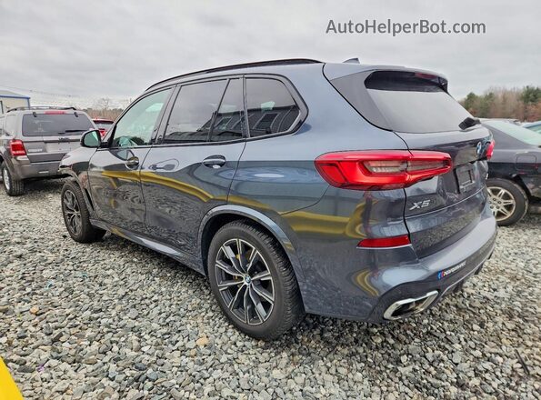5UXCR6C52KLL04668 2019 BMW X5 Gray Trasero izquierdo