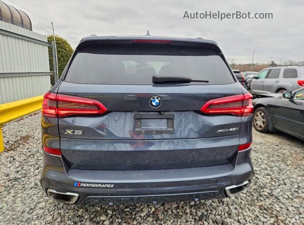 5UXCR6C52KLL04668 2019 BMW X5 Gray Vista trasera