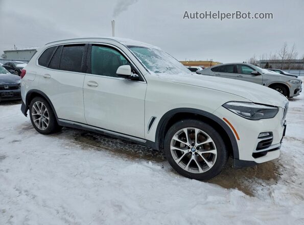 5UXCR6C53KLL38036 2019 BMW X5 Белый Передняя правая четверть